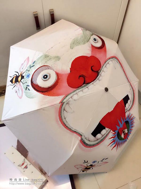 GUCCI古馳傘 怪獸新款 2018年度最新火爆單品 G家自動傘 防曬 隔熱 防紫外線  zm1004